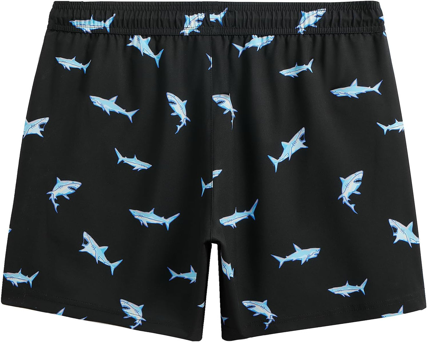 Mens Swim Trunks with Compression Liner