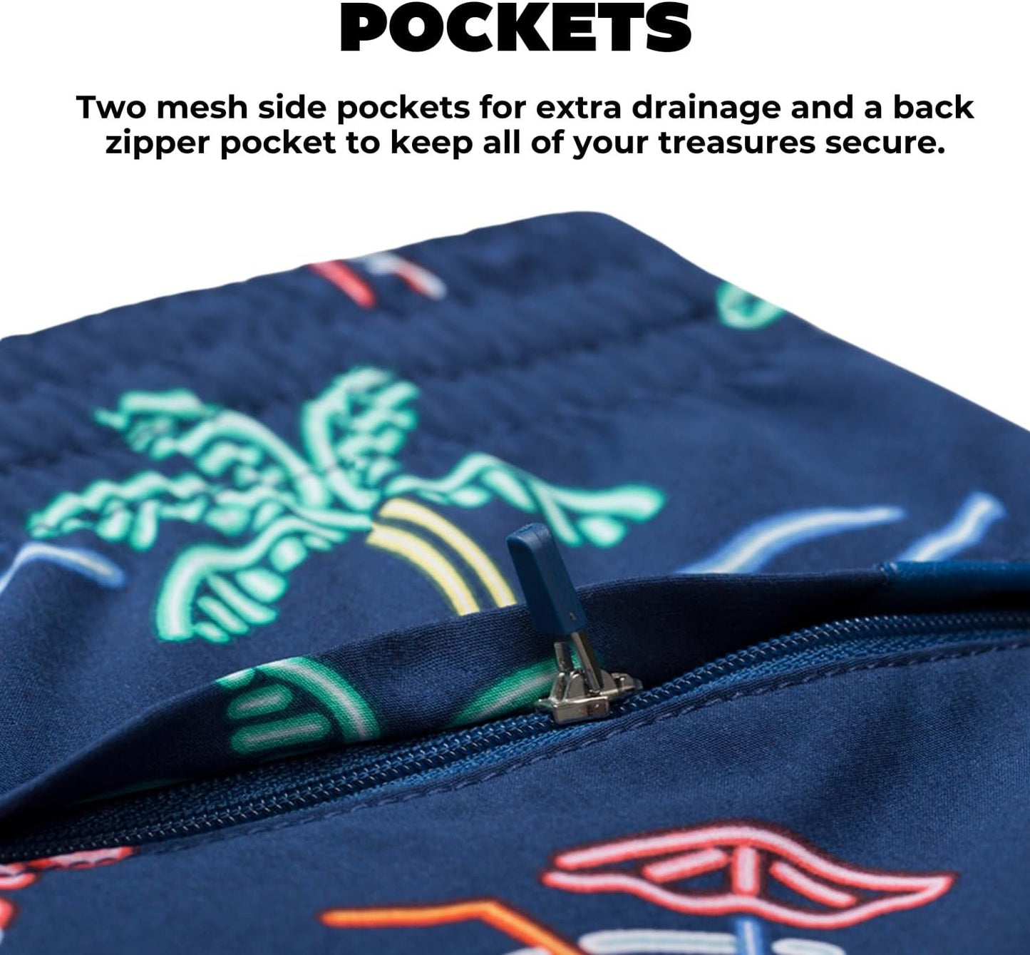 🌊 Men’s Swim Trunks – Quick Dry 4-Way Stretch Beach Shorts 5.5” w/ Mesh Lining