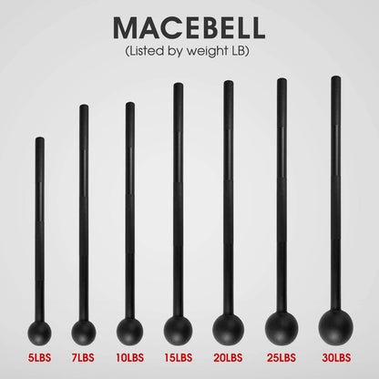 Heavy-Duty Steel Macebell – Full Body Strength & Conditioning Tool