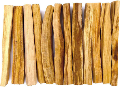 Palo Santo Sticks - Incense Sticks Sustainably Wild Harvested - Pack of 12 -