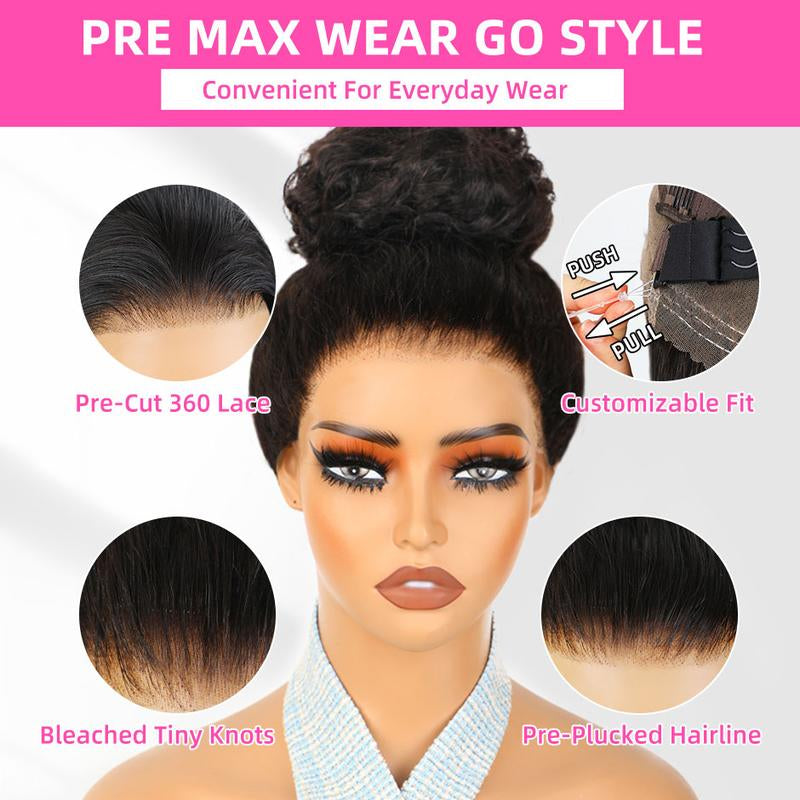 FORGIRL FOREVER 13X6 Water Wave Lace Frontal Wig 