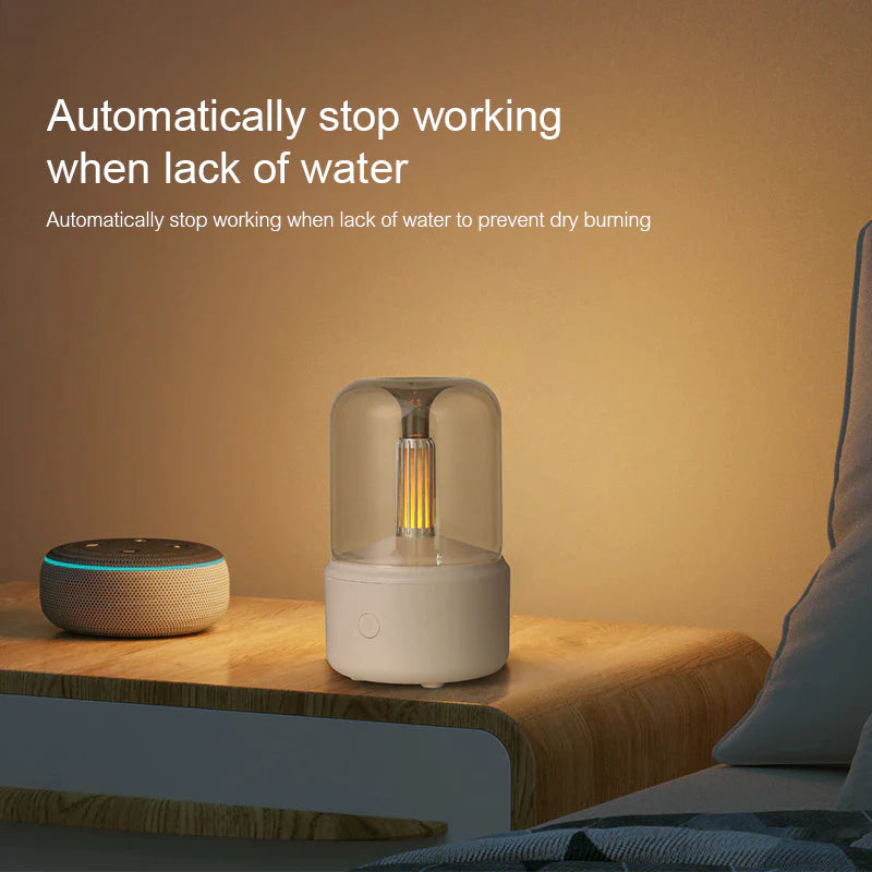 Portable Mini Aroma Diffuser – USB Humidifier & Night Light for Home or Travel