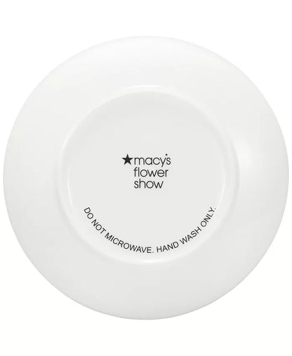 Flower Show 6-Piece Ceramic Appetizer Plate Set, Exclusively at