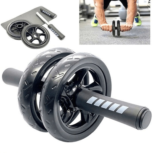 💪 Ab Roller Wheel w/ Knee Pad – Core & Ab Strength Trainer for Home Gym ✨
