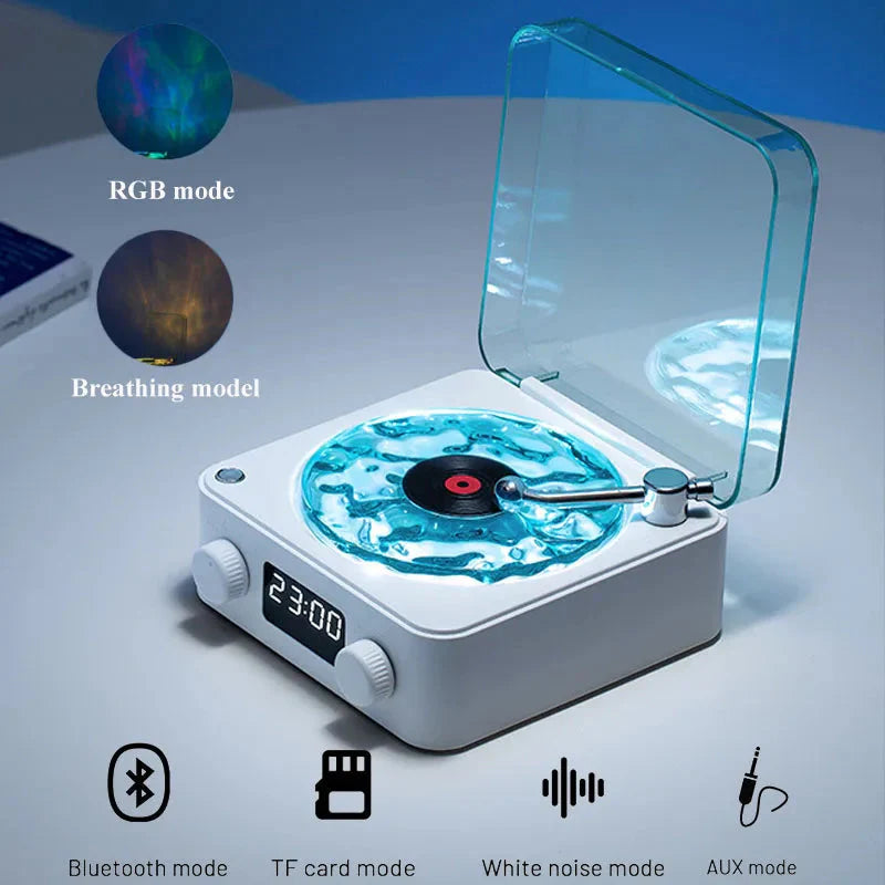 Mini Retro Bluetooth Speaker 🎶 Vintage Style, White Noise & Portable