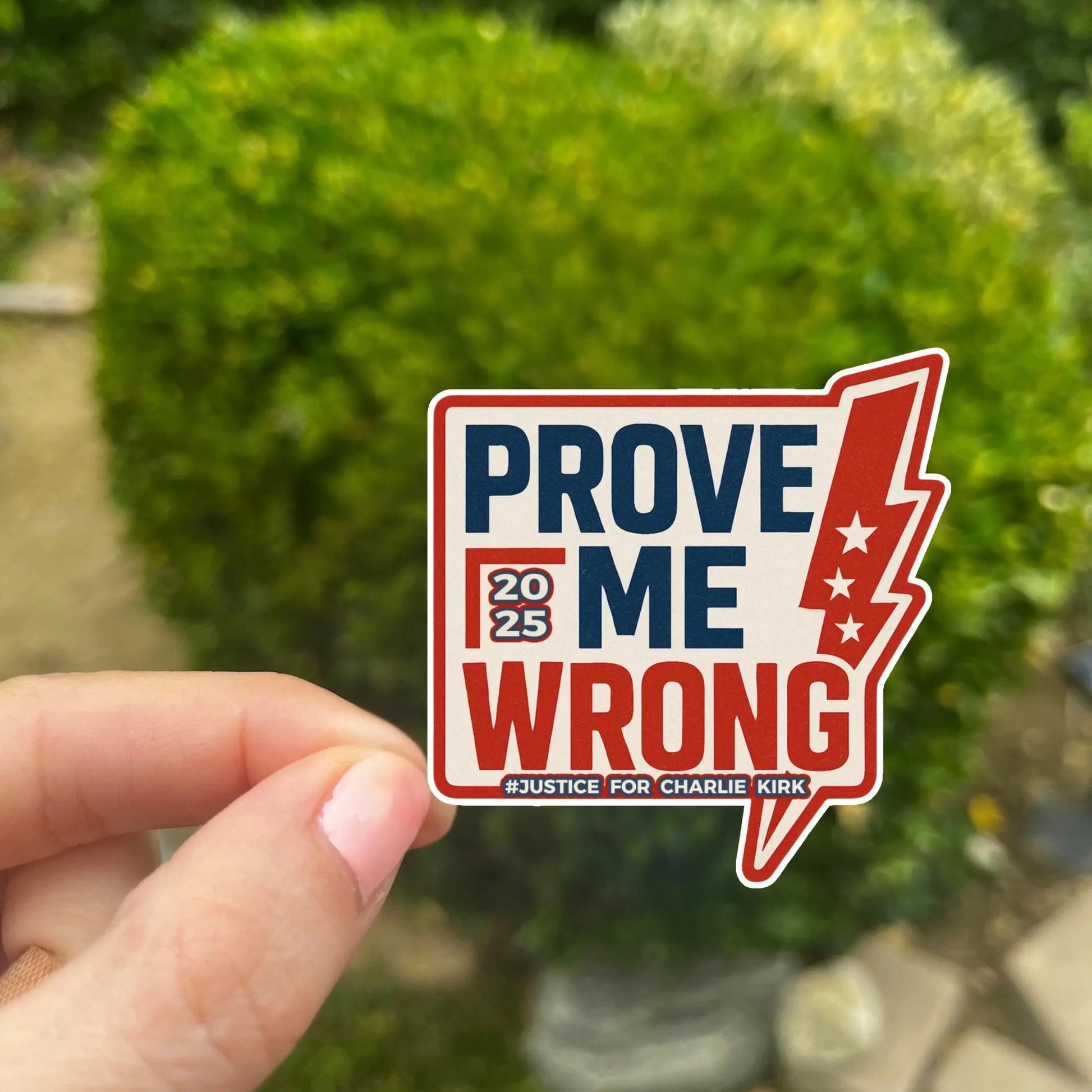 Charlie Kirk Patriot Stickers Bundle
