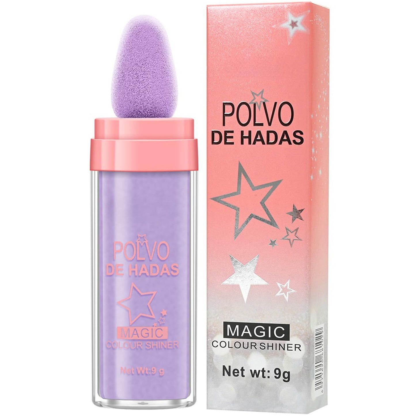 ✨ Fairy Highlight Powder 🌈 Shimmer Blush & Body Glow – Fantasy Purple #04