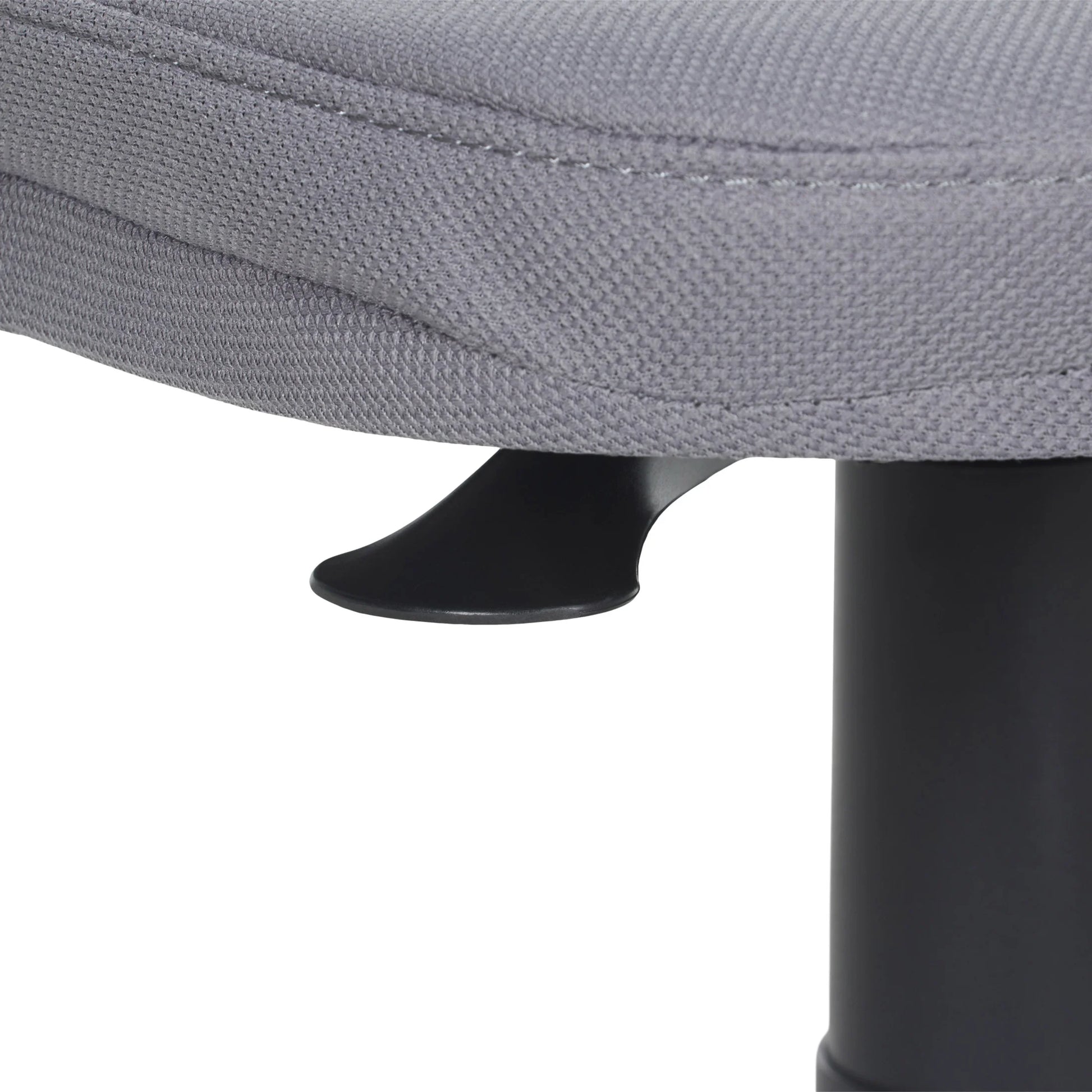 Mesh Task Chair with Padded Seat, Teens and Adult, Gray/Gray
