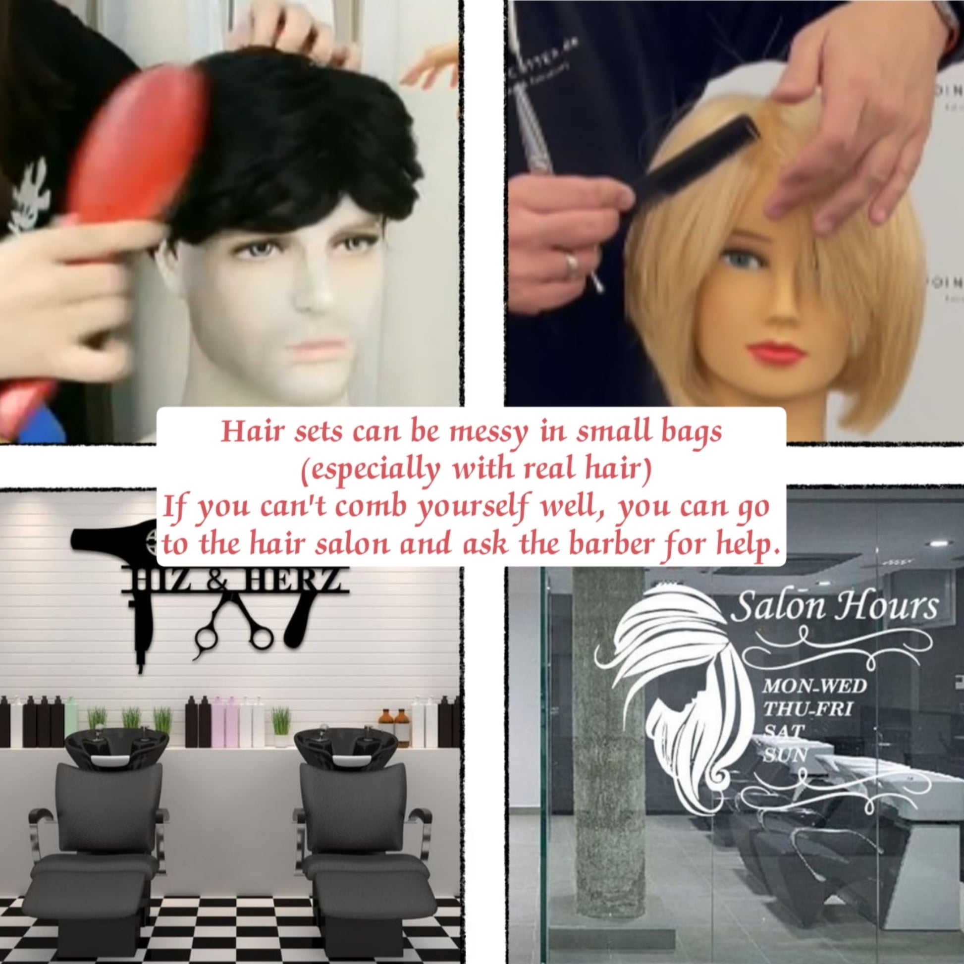 Short Bob Wig with Bangs – 12'' Water Wave Synthetic Black Wig for Women