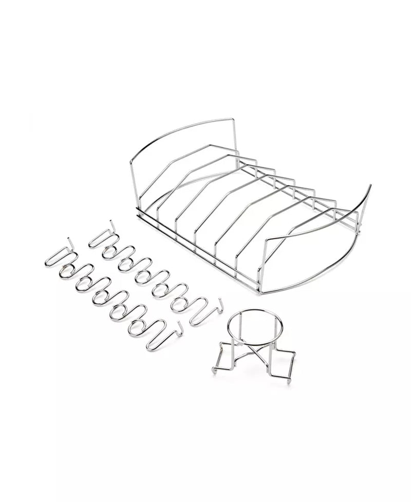4-In-1 BBQ Basket and Drumstick Rack
