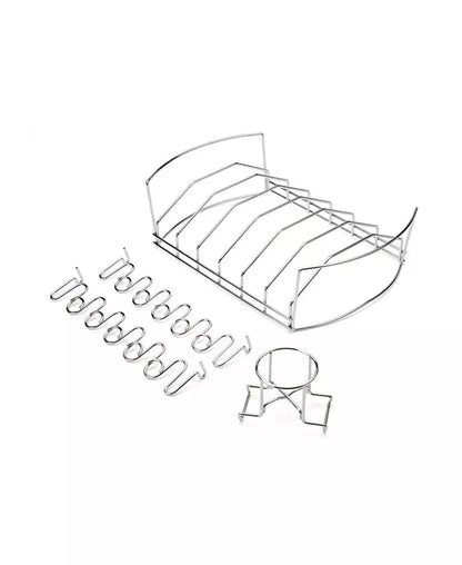 4-In-1 BBQ Basket and Drumstick Rack