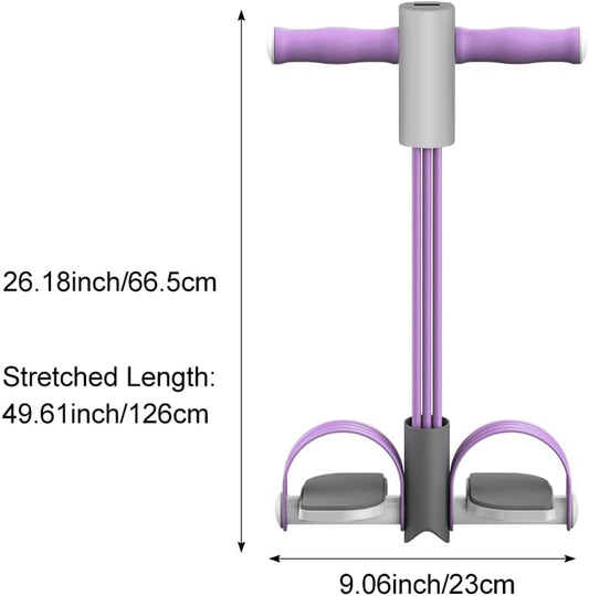 🧘 Full-Body Pedal Resistance Trainer – Tone Arms, Legs & Core Anywhere 💪