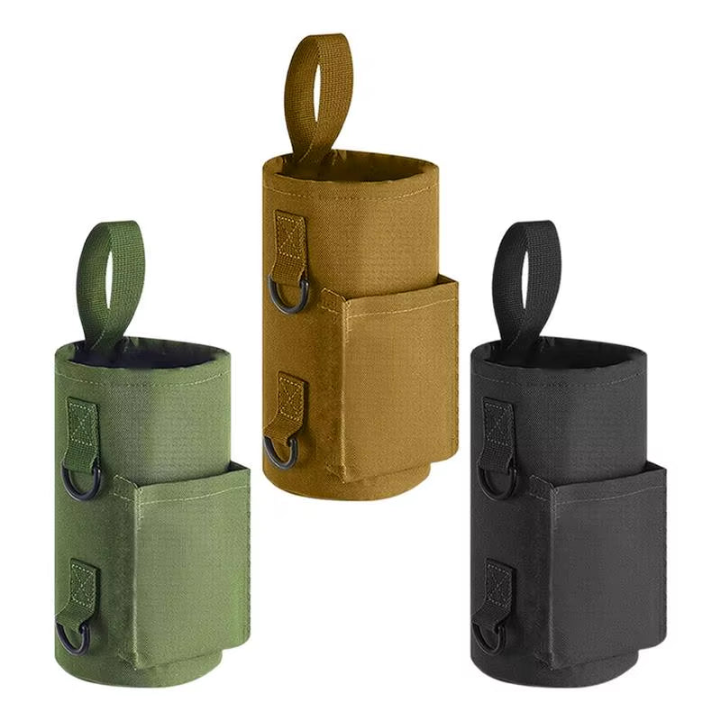 “Portable Magnetic Water Bottle Holder – Gym Sling Bag Non Slip Bottle Carrier”
