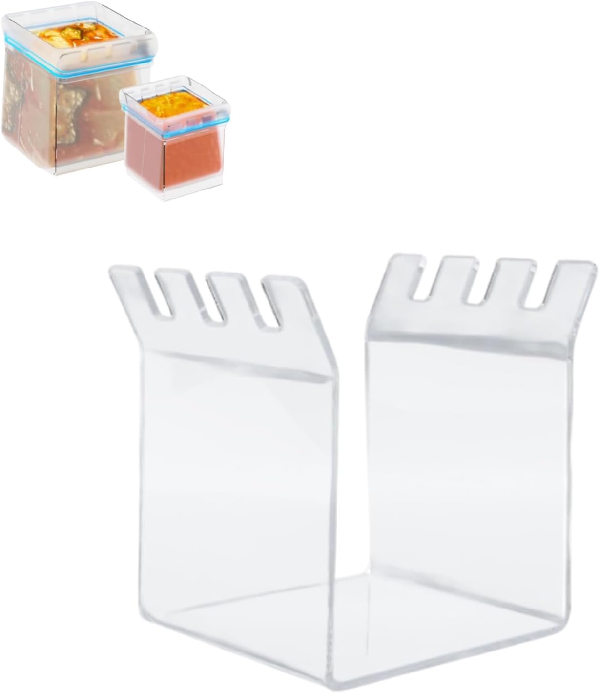 Meal Prep Made Easy 🍴 Ziplock Bag Stand & Storage Organizer