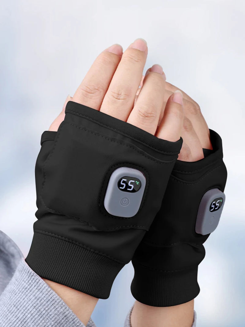 Rechargeable Heated Gloves 🔥 Touchscreen Winter Warm Ski Gloves for Men & Women