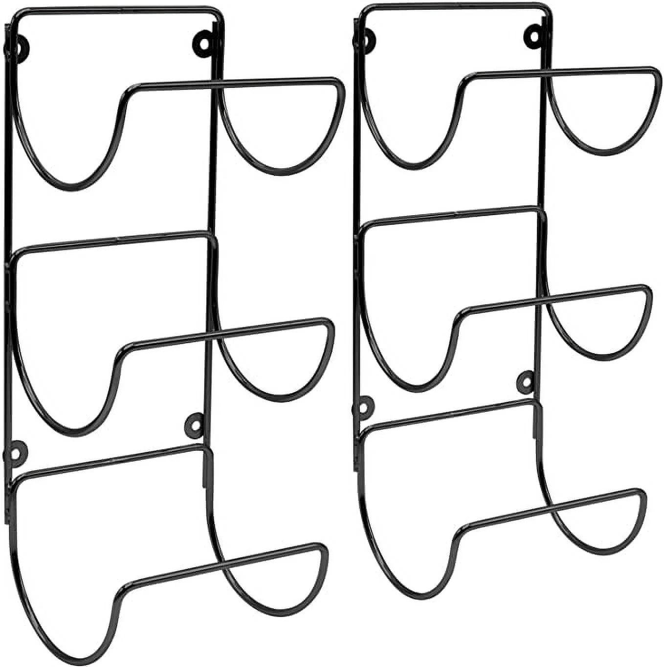 2 Packs Towel Rack Holder Set,  Wall Mounted Storage Organizer for Towels, Washcloths, Hand Towels, Linens, Ideal for Bathroom, Spa, Salon, Modern Design