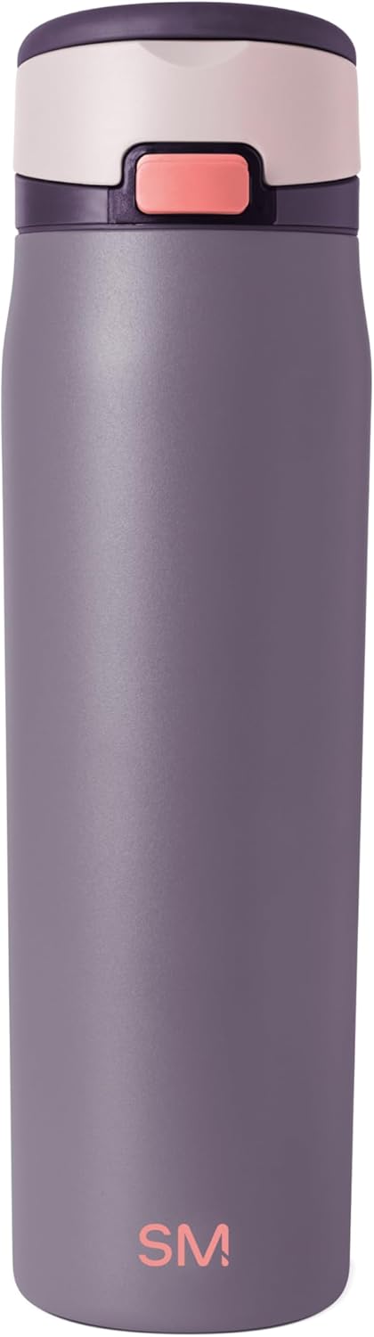 Mesa Loop 24oz Insulated Water Bottle with Straw – Cup Holder Friendly, Stainless Steel, Iris Sage