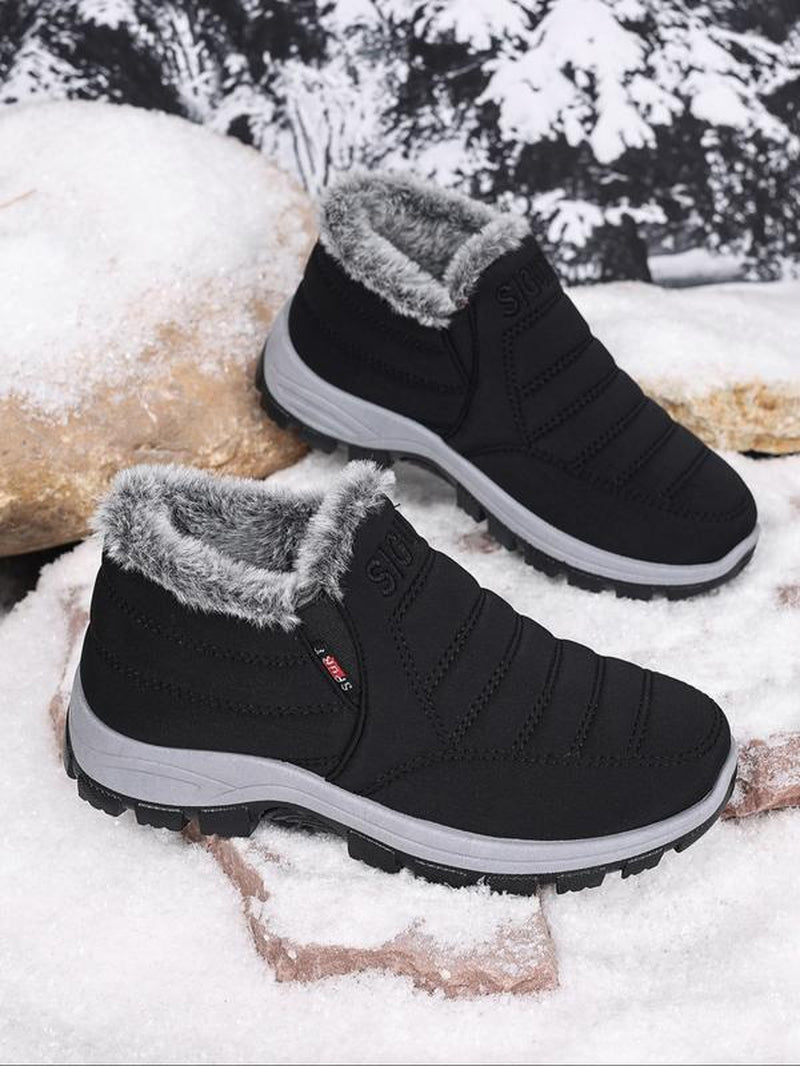 Women’s Ultra Warm Winter Snow Boots – Thick Sole, Heat-Lock Lining, Waterproof & Durable for Hiking & Cold Weather Fashion