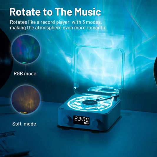 Mini Retro Bluetooth Speaker 🎶 Vintage Style, White Noise & Portable