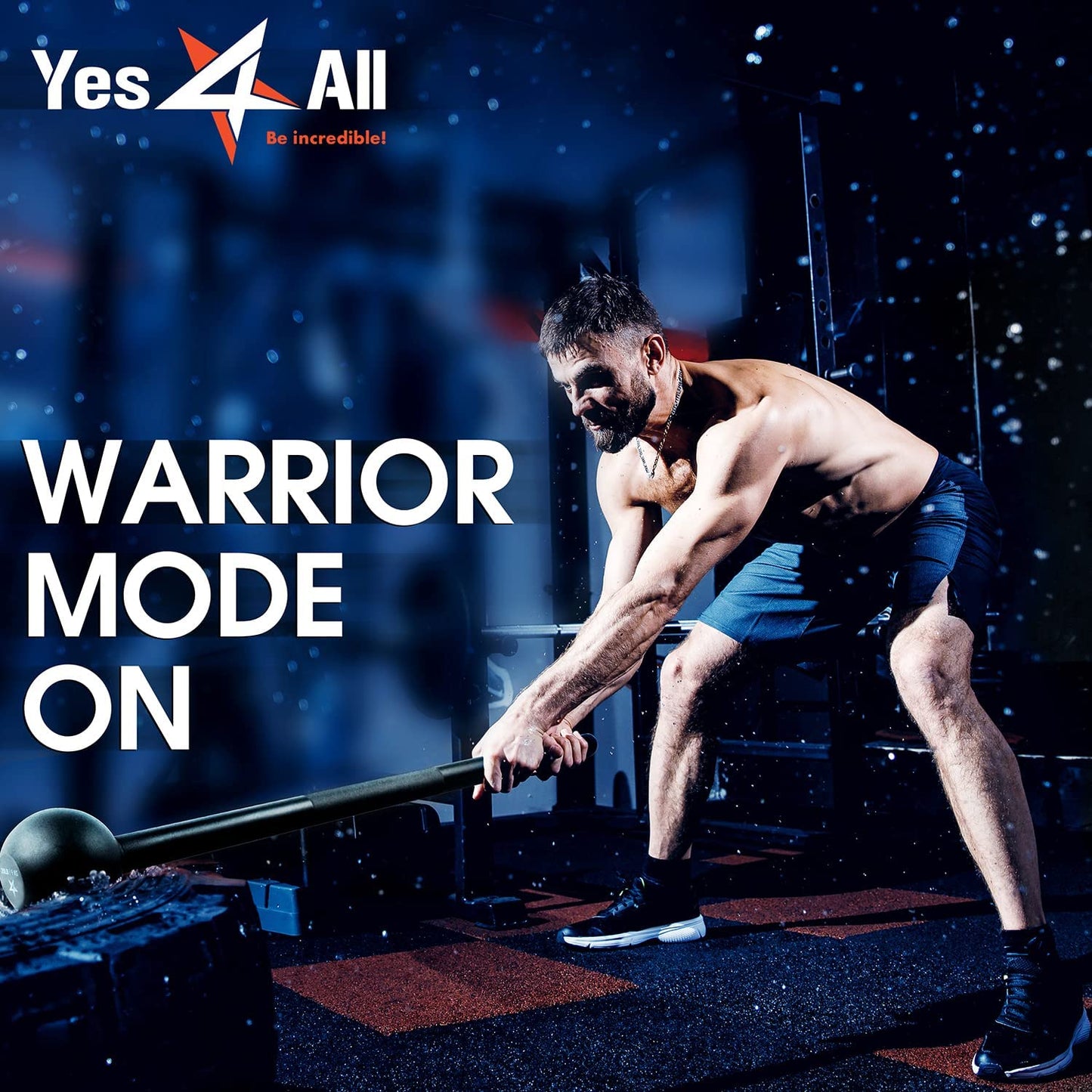 Heavy-Duty Steel Macebell – Full Body Strength & Conditioning Tool