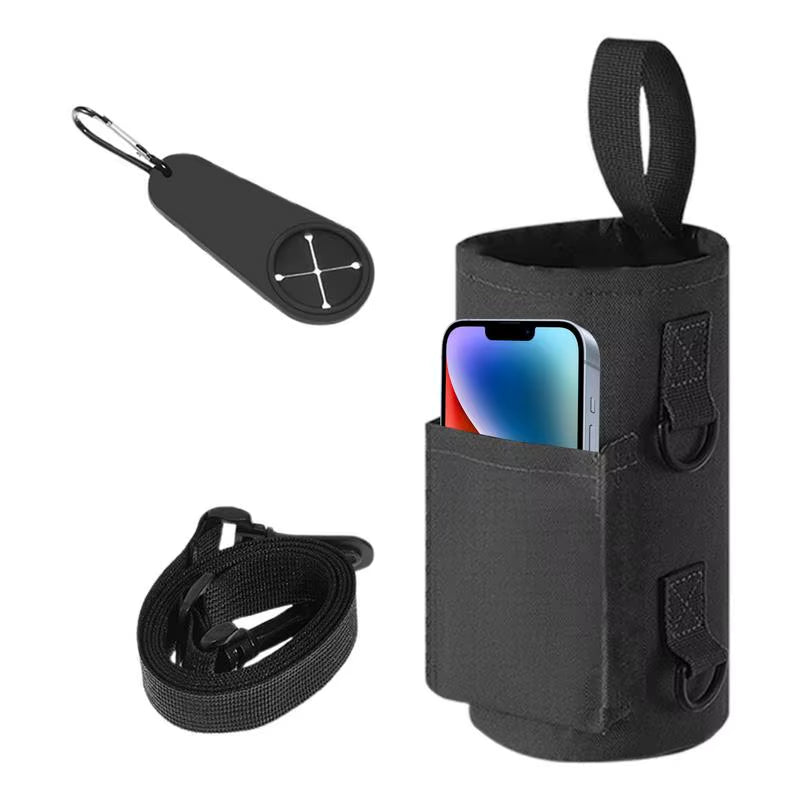 “Portable Magnetic Water Bottle Holder – Gym Sling Bag Non Slip Bottle Carrier”