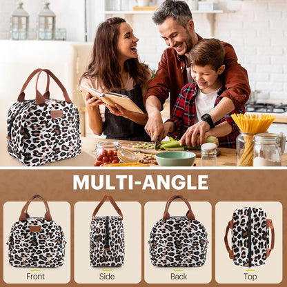  Insulated Lunch Bag – Leakproof, Large Capacity Cooler Tote for Work, Travel & Outdoor
