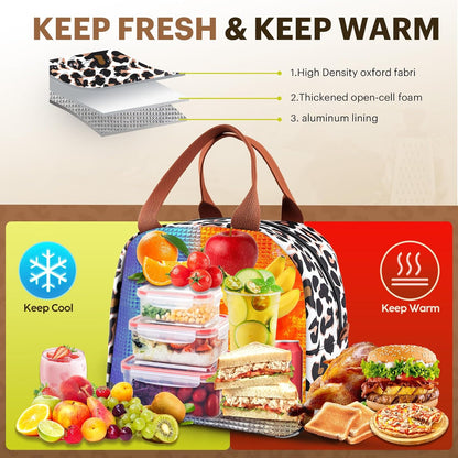  Insulated Lunch Bag – Leakproof, Large Capacity Cooler Tote for Work, Travel & Outdoor