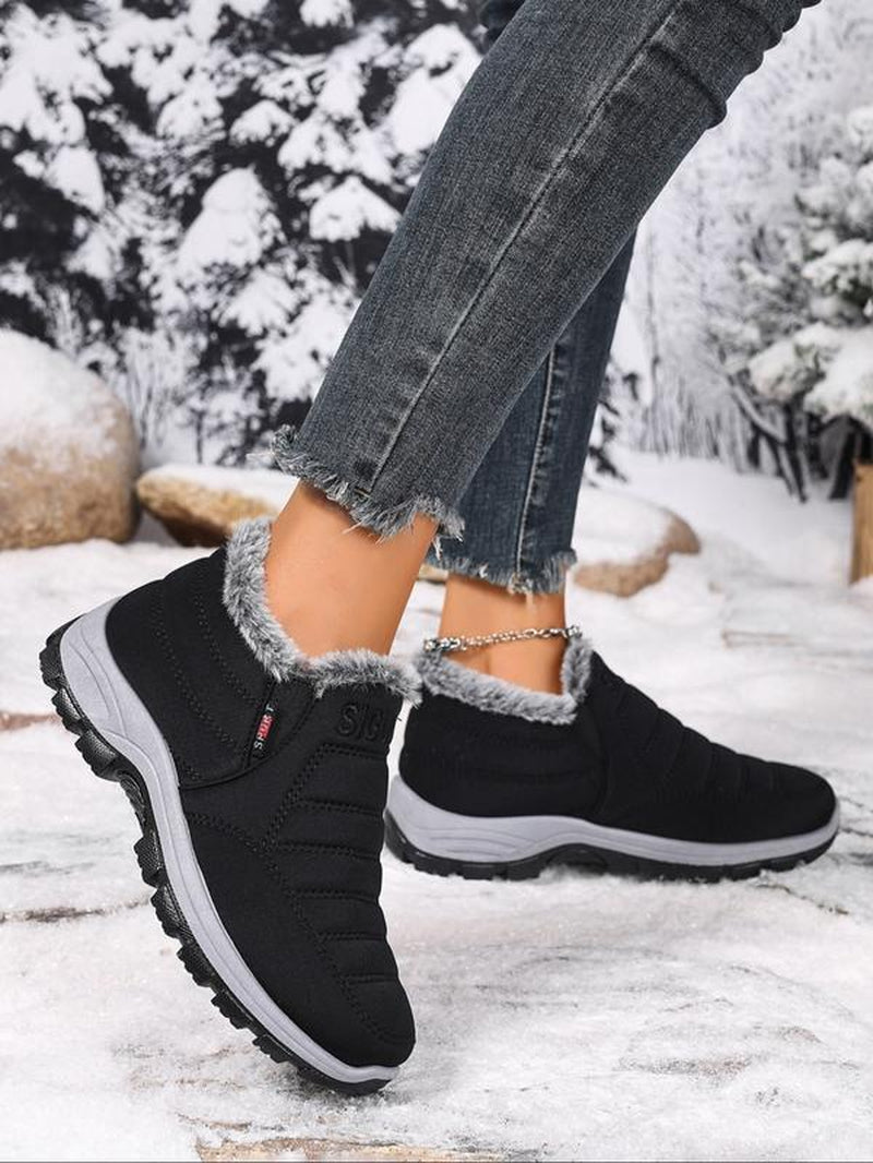 Women’s Ultra Warm Winter Snow Boots – Thick Sole, Heat-Lock Lining, Waterproof & Durable for Hiking & Cold Weather Fashion