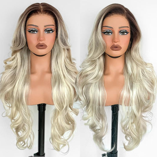 Wear & Go 26'' Body Wave Lace Front Wig – Pre-Cut, HD Lace, Natural Hairline
