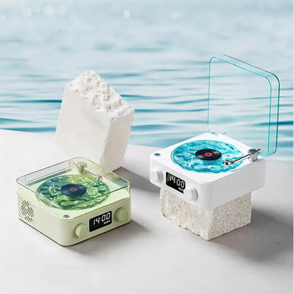 Mini Retro Bluetooth Speaker 🎶 Vintage Style, White Noise & Portable