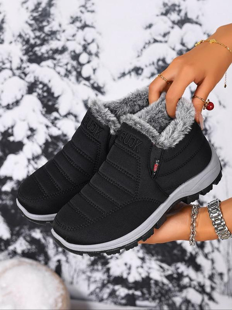 Women’s Ultra Warm Winter Snow Boots – Thick Sole, Heat-Lock Lining, Waterproof & Durable for Hiking & Cold Weather Fashion