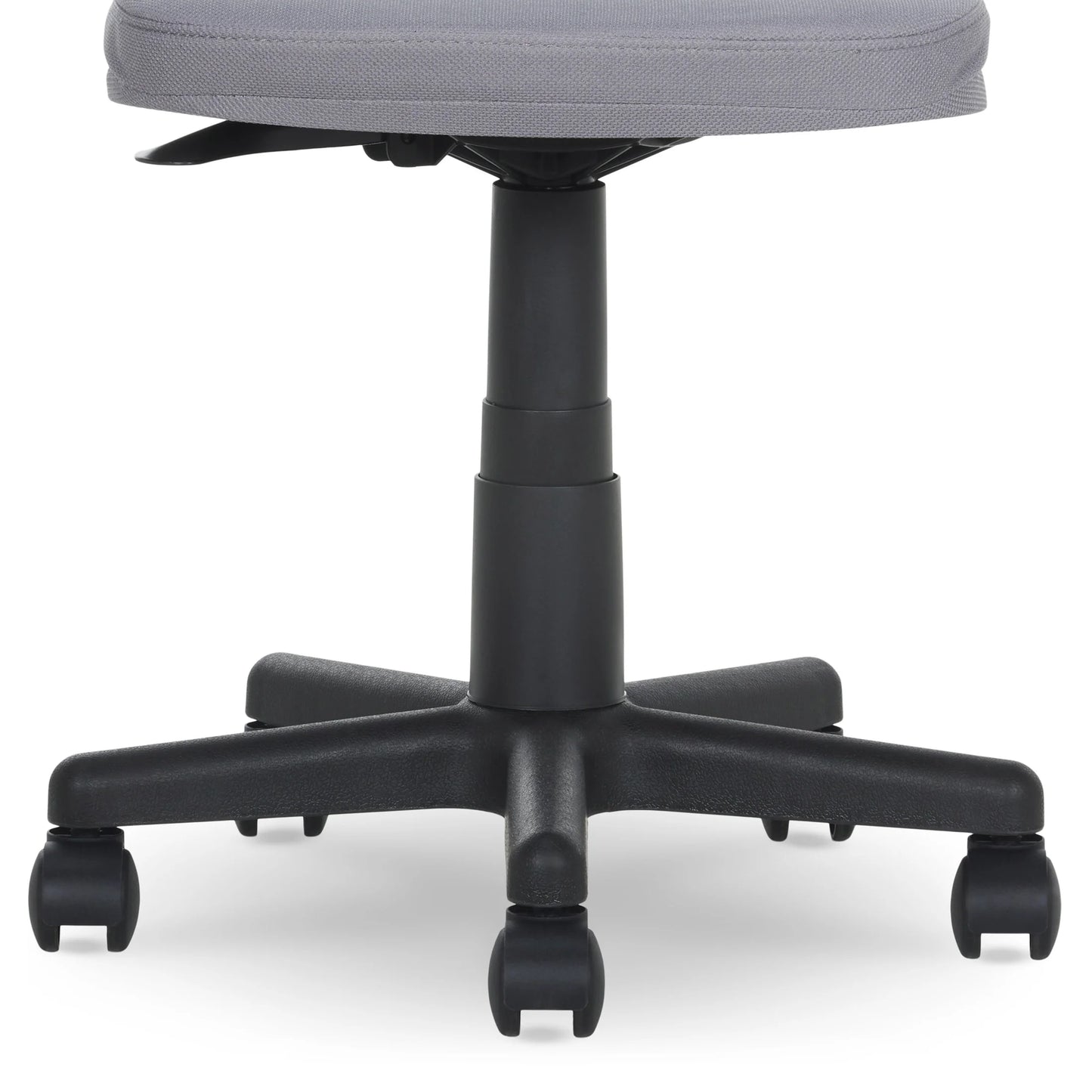 Mesh Task Chair with Padded Seat, Teens and Adult, Gray/Gray
