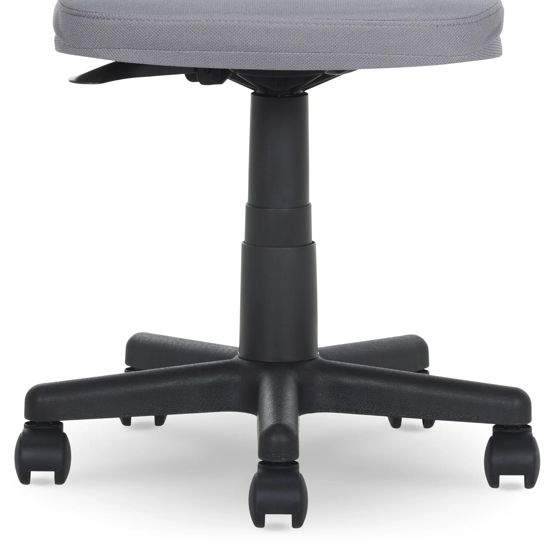 Mesh Task Chair with Padded Seat, Teens and Adult, Gray/Gray