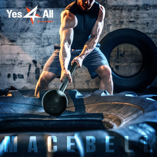 Heavy-Duty Steel Macebell – Full Body Strength & Conditioning Tool