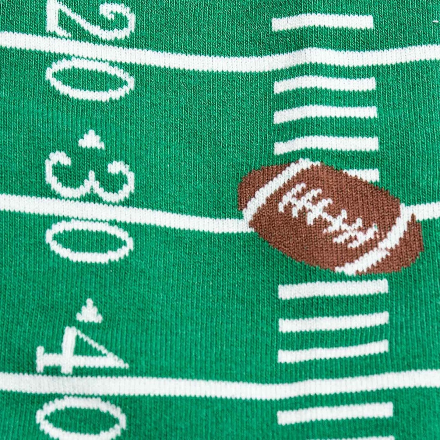 Sock It To Me Men’s Crew Socks – Fun Football Design, Comfy Cotton Blend