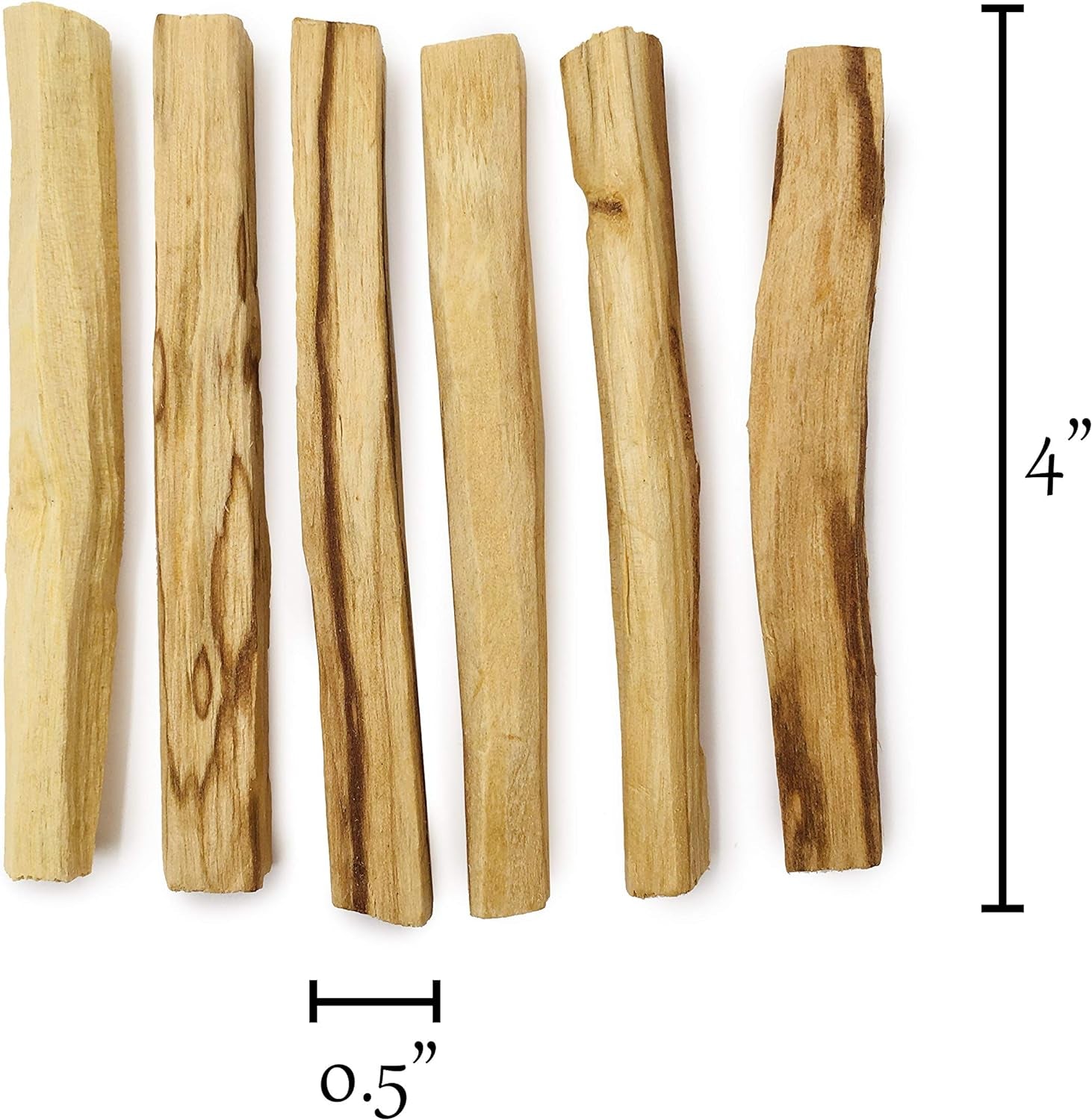 Palo Santo Sticks - Incense Sticks Sustainably Wild Harvested - Pack of 12 -
