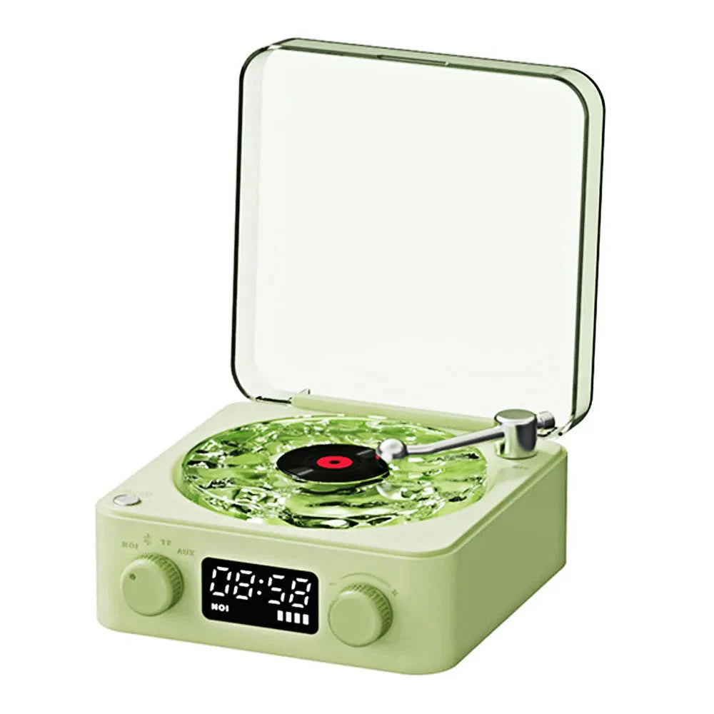 Mini Retro Bluetooth Speaker 🎶 Vintage Style, White Noise & Portable