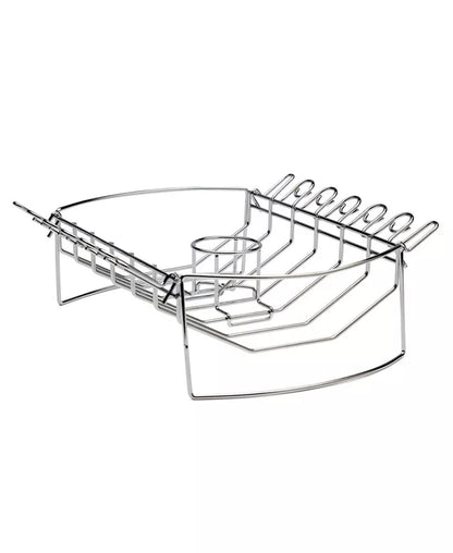 4-In-1 BBQ Basket and Drumstick Rack