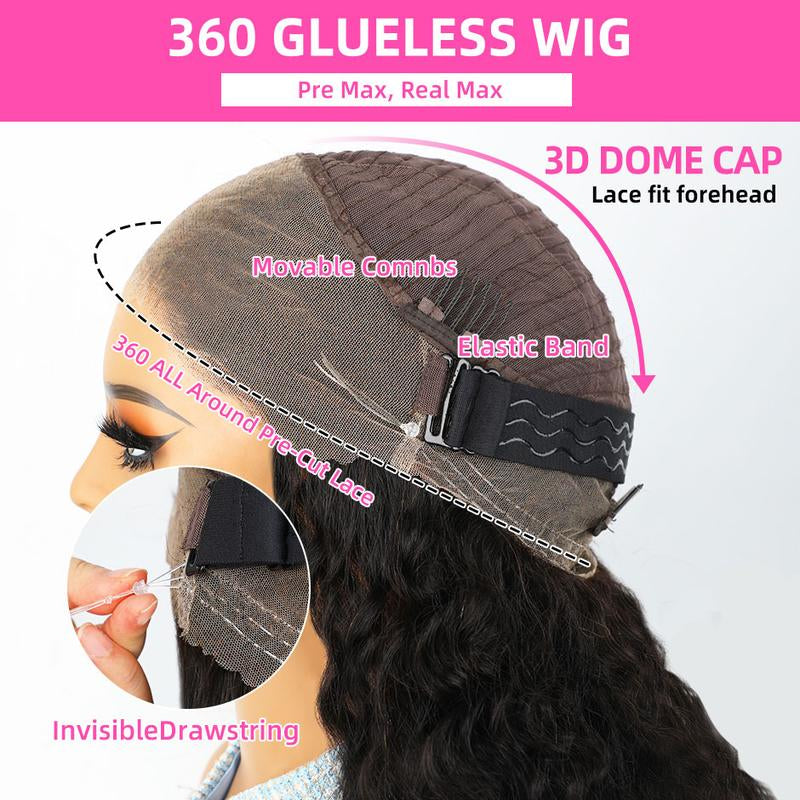 FORGIRL FOREVER 13X6 Water Wave Lace Frontal Wig 