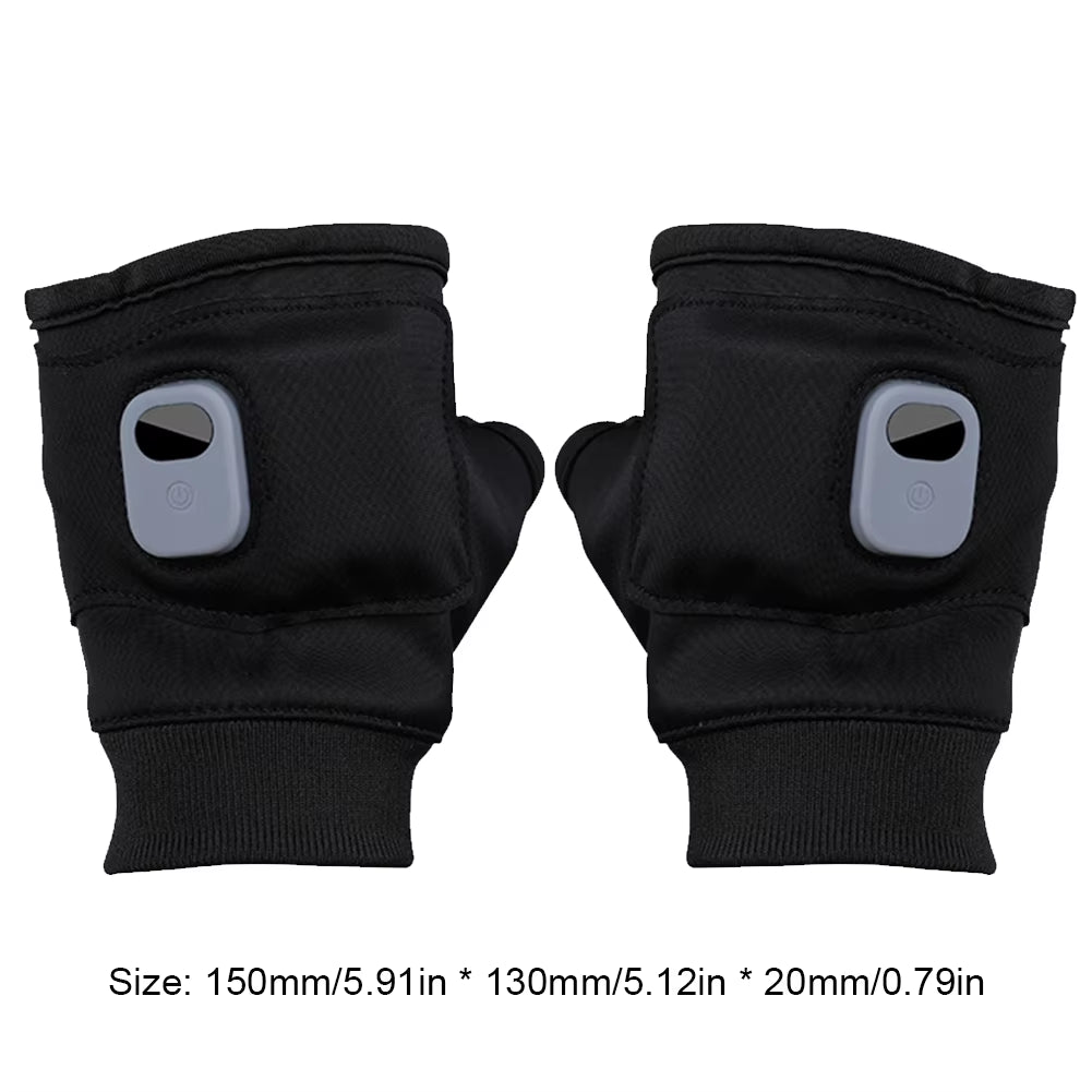 Rechargeable Heated Gloves 🔥 Touchscreen Winter Warm Ski Gloves for Men & Women