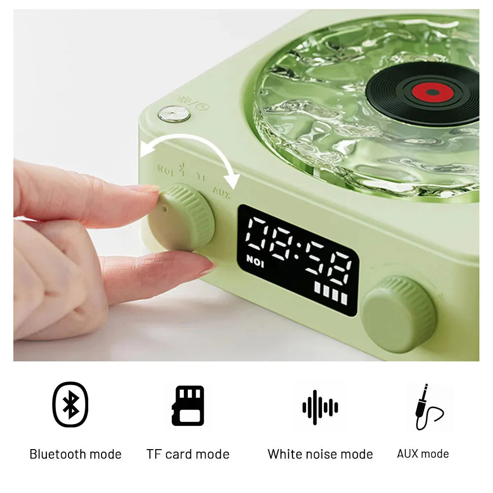 Mini Retro Bluetooth Speaker 🎶 Vintage Style, White Noise & Portable